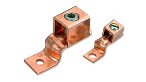 Copper Mechanical Connectors offset Tongue Terminals