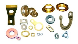 Copper and Brass pressed parts Components